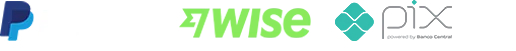 PayPal, Wise, pix